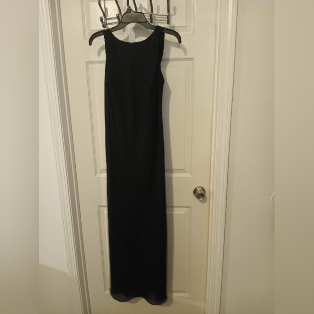 Long black formal dress